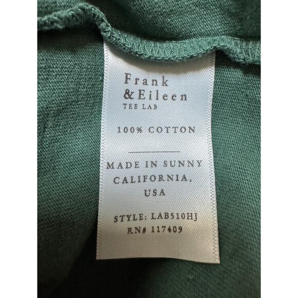 Frank & Eileen PATRICK Popover Henley - Green - Medium - Picture 5 of 5